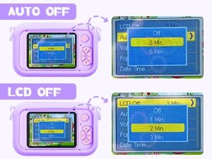 ARNSSIEN kids digital camera with 180° flip lens, 2.4-inch LCD, and protective silicone case